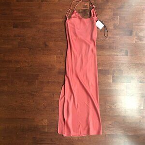 Forever 21 slip dress – Small – Peach – NWT